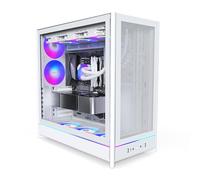 Montech HS01 PRO White Reversible Mid Tower PC Case inc 5x ARGB Fans