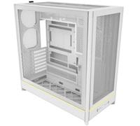 Montech HS01 Reversible Layout Midi-Tower ATX ARGB Case - White