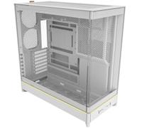 Montech HS02 Reversible Layout Midi-Tower ATX ARGB Case - White