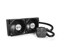 Montech HyperFlow Silent 240, Black, 240mm AIO Hydro CPU Cooler, 2x 120mm Metal