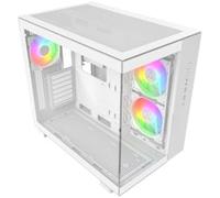 Montech KING 65 PRO White Mid Tower Dual Chamber Case 3x RGB Fans with