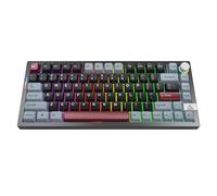MONTECH MKey PRO 75% TKL Wireless Mechanical Gaming Keyboard, Tri-Mode Bluetooth 5.2/2.4Ghz/USB-C, Hot-Swappable Gateron G Pro 3.0 Pre-lubed Switches, VIA & QMK Support - Darkness Brown