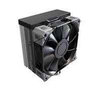 MONTECH NX400 - CPU Air Cooler, Single Tower, 4 Advanced Heat Pipes, 52-fin Heat Sink, E28, 120mm FDB Static Pressure Fan, 28mm Fan Thickness, Corner-Cover Footpads, Polished Top Cover - Black
