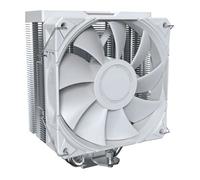 MONTECH NX400 - CPU Air Cooler, Single Tower, 4 Advanced Heat Pipes, 52-fin Heat Sink, E28, 120mm FDB Static Pressure Fan, 28mm Fan Thickness, Corner-Cover Footpads, Polished Top Cover - White