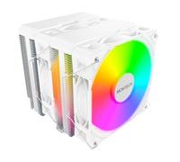 Montech NX600 ARGB White Intel / AMD Dual Tower Air CPU Cooler