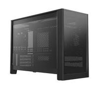 Montech TEN Chassis, Black, MicroATX Tower, 1 x 92mm Fan, Multiple Modes, USB 3.