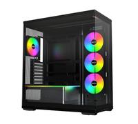MONTECH TG3 High Airflow ATX Mid-Tower PC Case, Back-Connect Ready, Black