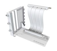 Montech VGM 2 Vertical GPU Mount Kit, White, PCIe 4.0 x16 Riser Cable Included