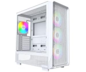 Montech X5Midi-Tower EATX ARGB Case - White