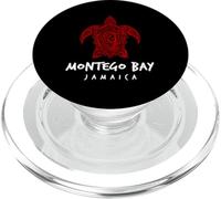 Montego Bay Jamaica Tribal Sea Turtle Island Design PopSockets PopGrip for MagSafe