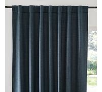 Montego Woven Curtain with Concealed Tab Top blue
