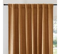 Montego Woven Curtain with Concealed Tab Top bronze