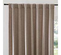 Montego Woven Curtain with Concealed Tab Top Natural