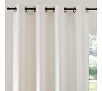 Montego Woven Eyelet Curtain Ecru
