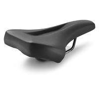 Montegrappa Ergonomic Apnea Waterproof Eco Leather Bike Saddle for Daily Use Ebike Cargo Bike Long Tail Memory Foam Padding