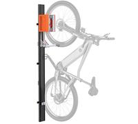 monTEK Automatic Bicycle Lift - Vertical Bicycle Rack for Heavy Bicycles (up to 32 kg) - Easy Assembly, Space Saving Wall Mount for Garage, Shed, Home - For 24-29 Inch Tyres, E-Bikes