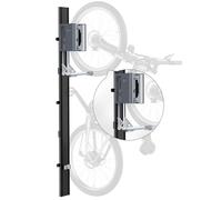 monTEK Automatic Bike Lift, Heavy-Duty Bike Wall Mount for E-Bikes, MTB & Road Bikes Up to 32kg, Space-Saving Vertical Bike Hoist Rack, Effortless Bicycle Storage for Garage Shed, Grey