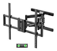 monTEK Full Motion TV Wall Bracket for 60"-100" TVs, Pre-Assembled & Heavy Duty TV Bracket up to 60 kg 4X Tested, TV Mount with Tool-Free Tilt/Swivel/Extension, Max VESA 800x600, Fits 16"/18" Studs