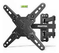 monTEK Full Motion TV Wall Mount Bracket for 13-43 Inch TVs, Fits Most Flat Curved Screens, Max VESA 200x200mm, Up to 44lbs
