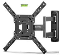 monTEK Full Motion TV Wall Mount for Most 23-65 Inch Flat Screen TVs and Monitors, Swivel, Tilting TV Wall Mount for TVs, Max VESA 400x400mm, up to 35kg