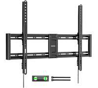 monTEK Heavy Duty Fixed TV Wall Mount for 43-100 Inch TVs up to 200 lbs, 1.2" Ultra Slim Low Profile Wall Mount Bracket, Max VESA 800x600mm, Fits 16"/18"/24" Wood Studs, Secure Space-Saving Design