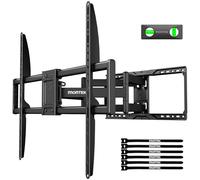 monTEK Heavy Duty TV Wall Bracket for 50-100 Inch TVs up to 165 lbs, 4X Load Tested, Full Motion TV Wall Mount with Tool-Free Tilt, Swivel & Extend, Max VESA 900x600mm, Fits 12"/16"/18"/24" Studs