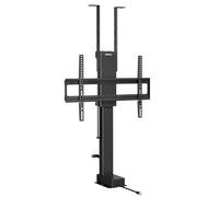 monTEK Motorized TV Lift for 37-65 inch TVs, Ceiling&Vertical TV Lift Mechanism with RF Remote, Smart Phone & Voice Control via WiFi, Up to 132lbs, 4X Load Tested, Max VESA 600 * 400