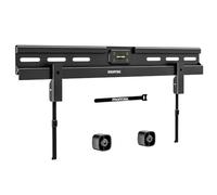 monTEK No Drill TV Wall Bracket for 37-86 Inch Flat & Curved TVs up to 75kg
