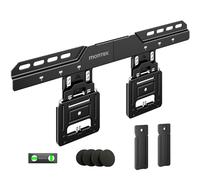 monTEK Ultra Slim TV Wall Mount for 32 to 75 Inch Flat & Frame TVs up to 165 lbs | 0.35'' Low Profile Flush TV Wall Mount | Max VESA 400x400mm | Fits 16"/18" Studs