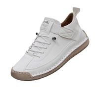 Montela Women's Trainers Comfortable Pain Free Orthopaedic, White, 11.5 UK