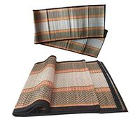 Montelal Store Traditional Sleeping Floor Mat (Black White, River Grass Korai Pai, 54 X 78 Inches)