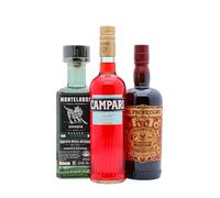 Montelobos - Espadin Joven Mezcal 70cl x 3 43.2% ABV (Oaxaca Negroni Cocktail Bundle)