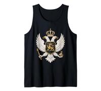 Montenegro Coat of Arms - Montenegro Flag Tank Top