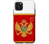 Montenegro Flag Montenegrin Heart Proud Heritage National Case for iPhone 11 Pro Max