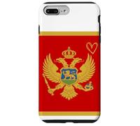 Montenegro Flag Montenegrin Heart Proud Heritage National Case for iPhone 7 Plus/8 Plus