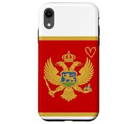Montenegro Flag Montenegrin Heart Proud Heritage National Case for iPhone XR