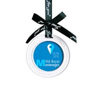 Montenegro Geography Coordinates Trave Ornament Charm Aromatherapy Pendant Charm
