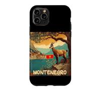 Montenegro Mountains with Mouflon and Flag Costume Case for iPhone 11 Pro