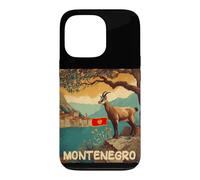 Montenegro Mountains with Mouflon and Flag Costume Case for iPhone 13 Pro