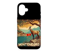 Montenegro Mountains with Mouflon and Flag Costume Case for iPhone 16