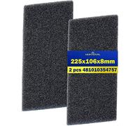 MONTERAL 2 pieces sponge filter for dryer for Bauknecht for Whirlpool for Privileg 481010354757 Has the size 225 x 106 x 8 mm lint filter tumble dryer with guarantee 10 years