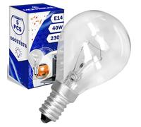 MONTERAL 5 Pieces Oven Light Bulb E14 40W 230V 300°С with the Original Code 00057874 057874 for Bosch for Siemens 5027989000/3 50279890003 for Electrolux for AEG
