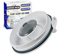 MONTERAL Blender Lid Ø 116x33 mm with Original Code 10005576 00610182 for Bosch Food Processor Series MUM - Warranty 10 Years