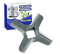 MONTERAL Meat Grinder Blade Ø54,6 mm Stainless Steel Has the Original Code KW658522 KW714431 for Kenwood - Warranty 10 Years