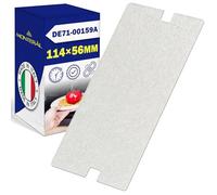MONTERAL Microwave Waveguide Cover 114x56 mm with Original Code DE71-00159A for Samsung - MADE IN ITALY