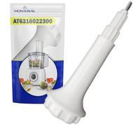 MONTERAL Motor Coupling for Food Processor with the Original Code AT6316022300 for DeLonghi for Ariete for RoboMix - Warranty 10 Years
