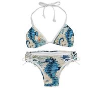 Monterey Bay Seahorse Bikini Sets for Women Beach Bathing Suit Multicoloured