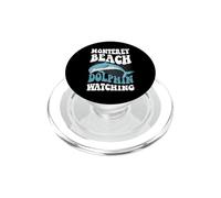 Monterey Beach Dolphin Watching In California PopSockets PopGrip for MagSafe