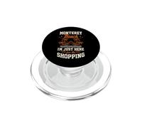 Monterey Beach I'm Just Here For The Shopping California PopSockets PopGrip for MagSafe