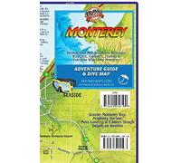Monterey California Adventure & Dive Guide Franko Maps Waterproof Map